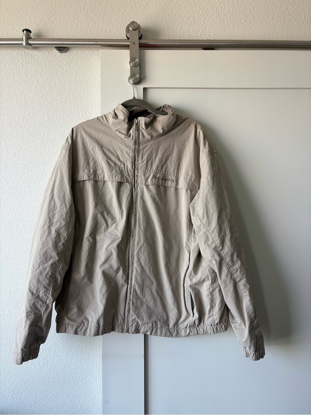 Light Beige Bomber Jacket - Columbia